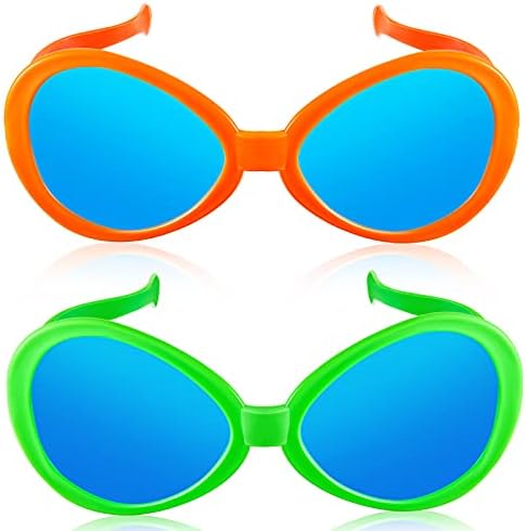 2 Pcs Jumbo Clumsy Sunglasses Funny Party Props for Adults
