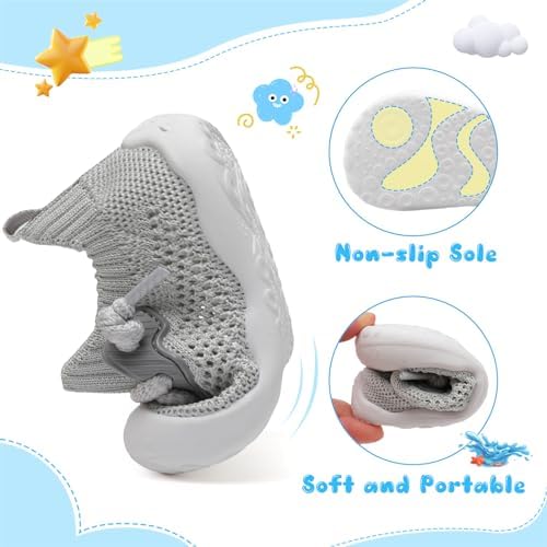 Barerun Baby Walk Shoes Soft Supportive Non-Slip