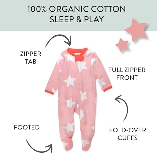 HonestBaby Celebration Sleep Play Pajama Sleeper