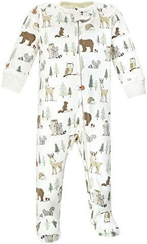 Hudson Baby Baby Cotton Sleep Play Blanket - Soft Comfy for Daily Use