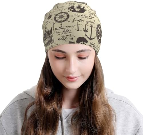 Novelty Unisex Beanie Hat Winter Skull Cap Knit Cuff