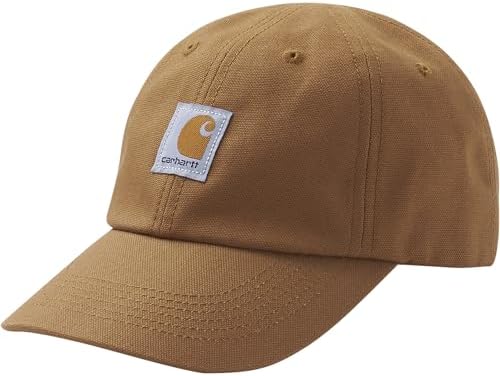 Carhartt Kids Signature Canvas Baseball Cap - Adjustable Fit