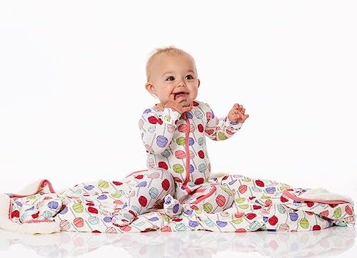 KicKee Print Footie with Zipper