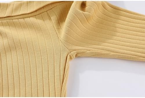 JELYLOVE Solid Unisex Baby Boy Girl Layette Sets 8-Piece Cotton Comfort