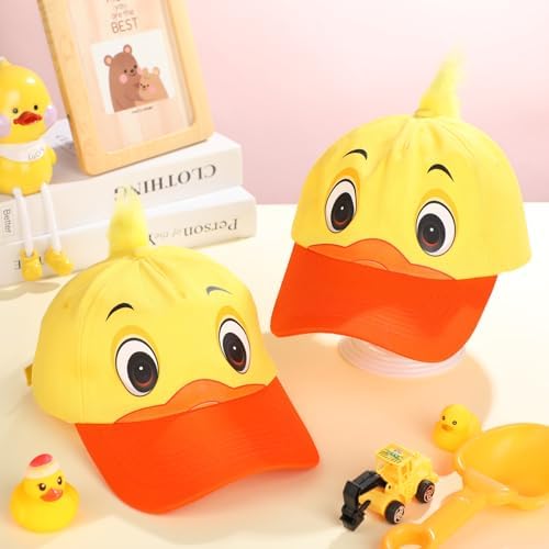 Riyiper 2-Piece Yellow Duck Hats