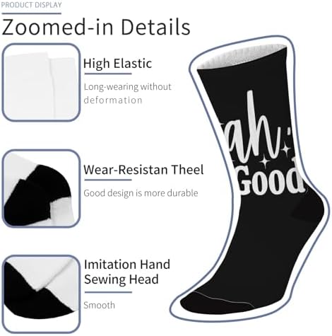 Generic Mens Casual Knee-High Socks