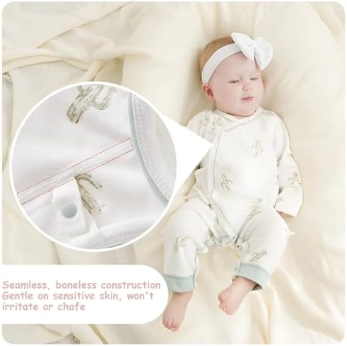 Cherie Kids Organic Cotton Romper for Newborn 0-6 Months