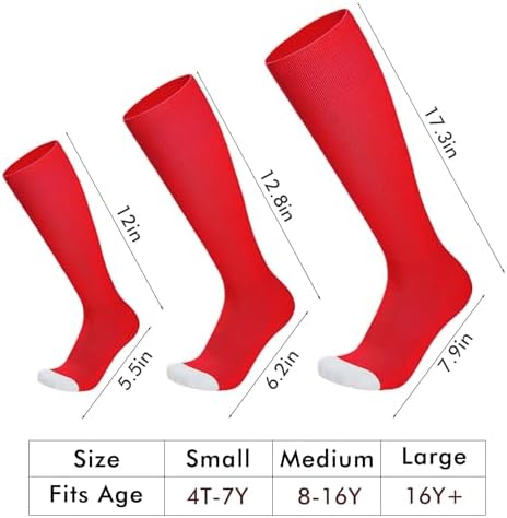 Perfect for Baseball Soccer and Softball Sizes - Youth and Adults