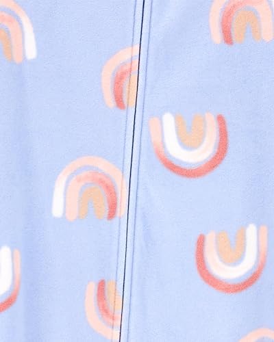 Carters Big Girls Footed Microfleece Pajamas