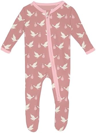 Welcome Home Footie with Zipper for Baby