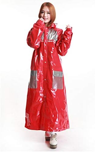 Foldable raincoat for men and women - thick durable and weatherproof