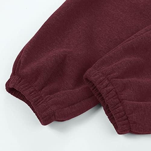 Womens High Waisted Jogger Sweatpants with Pockets