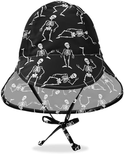Pigsaly Skeletons Baby Toddler Sun Hat