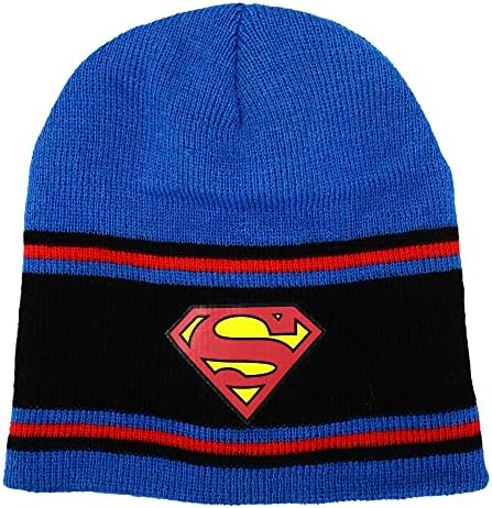 Bioworld Superboy Cuff Beanie Cozy Toddler Gift