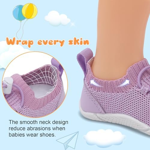 bright lightweight infant shoe for first steps