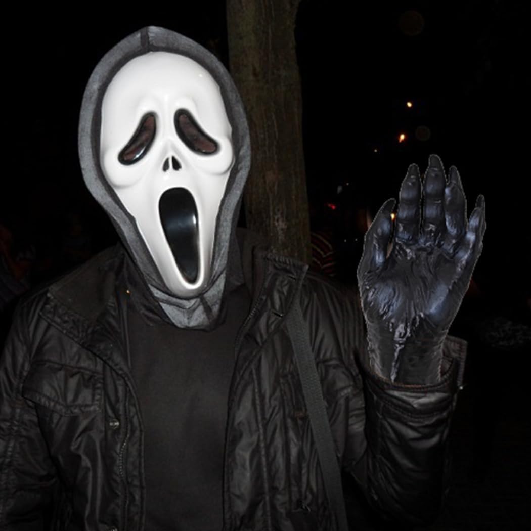 Halloween Costume Gloves Trick-or-Treat Accessories for Adults
