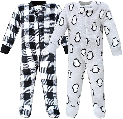 Hudson Baby Baby Girls Plush Sleep and Play Set 1
