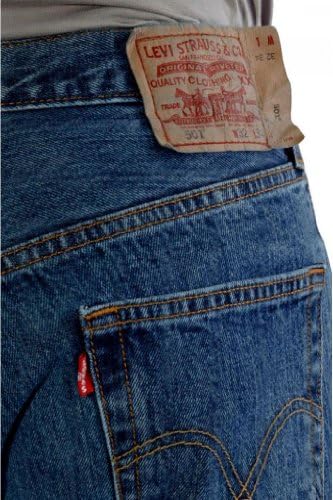 Levis Mens 501 Original Fit Jeans 1