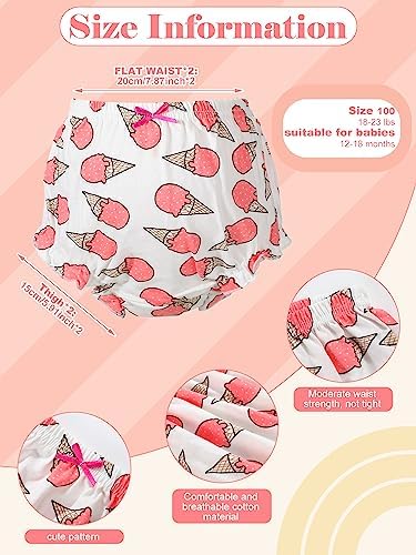 Mixweer 15 Pcs Diaper Covers for Baby Newborn Bloomers