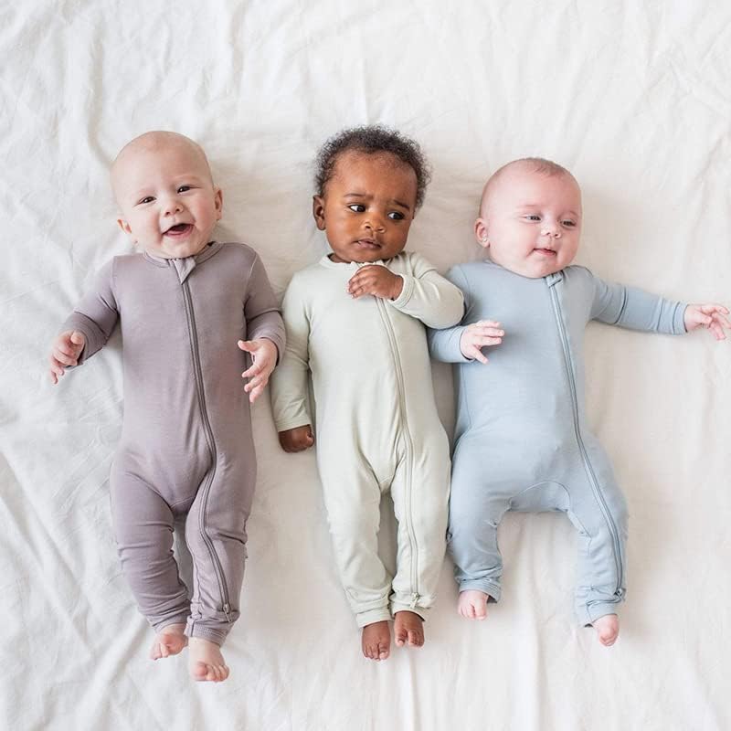 Auro Mesa Baby Unisex Soft Footies Pajamas 0-24M