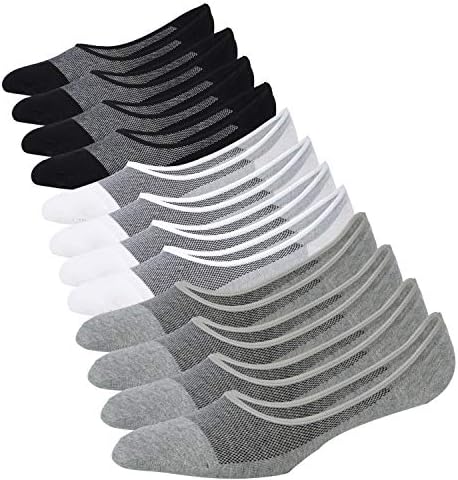 JORMATT No Show Socks for Men Comfort Durability