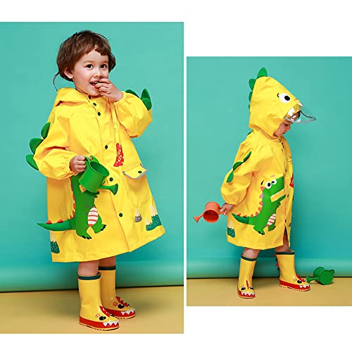 Fewlby Cartoon Kids Rainjacket 4-6