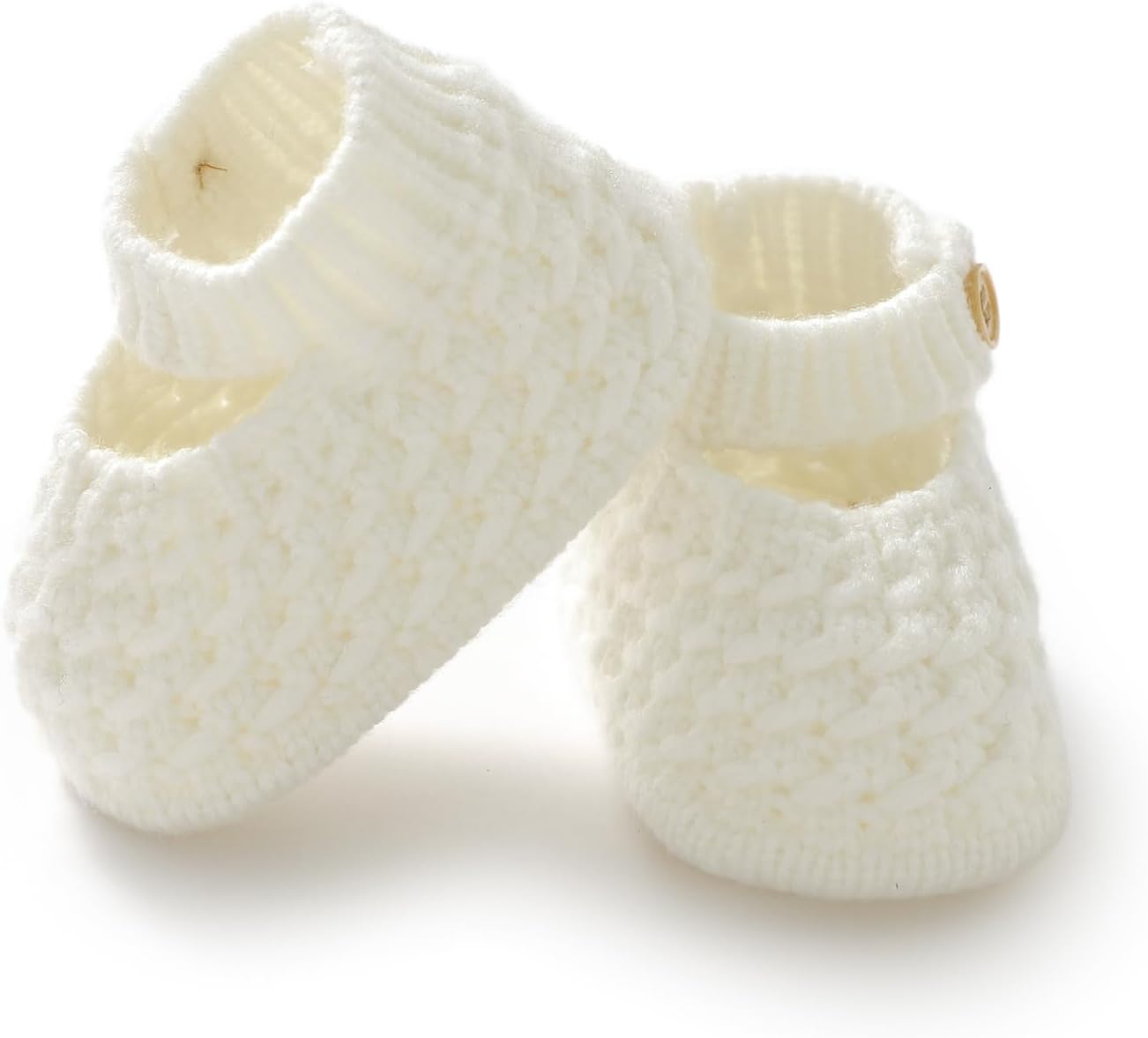 Soft and warm baby booties for walking