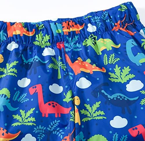 Kids Rainbow Cartoon Animal Print Cute Overalls and Jacket - Waterproof