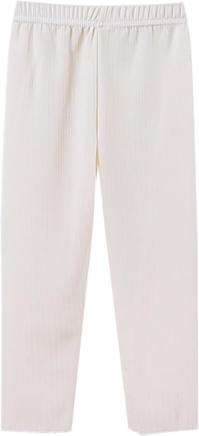 Perfect Kids Breathable Ice Silk Pants for Winter and Summer