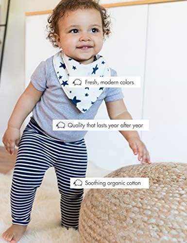 Moon and Back Unisex Babies Organic Cotton Footless Pajamas