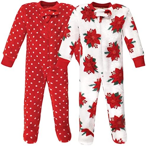 Hudson Baby Baby Girls Plush Sleep Play