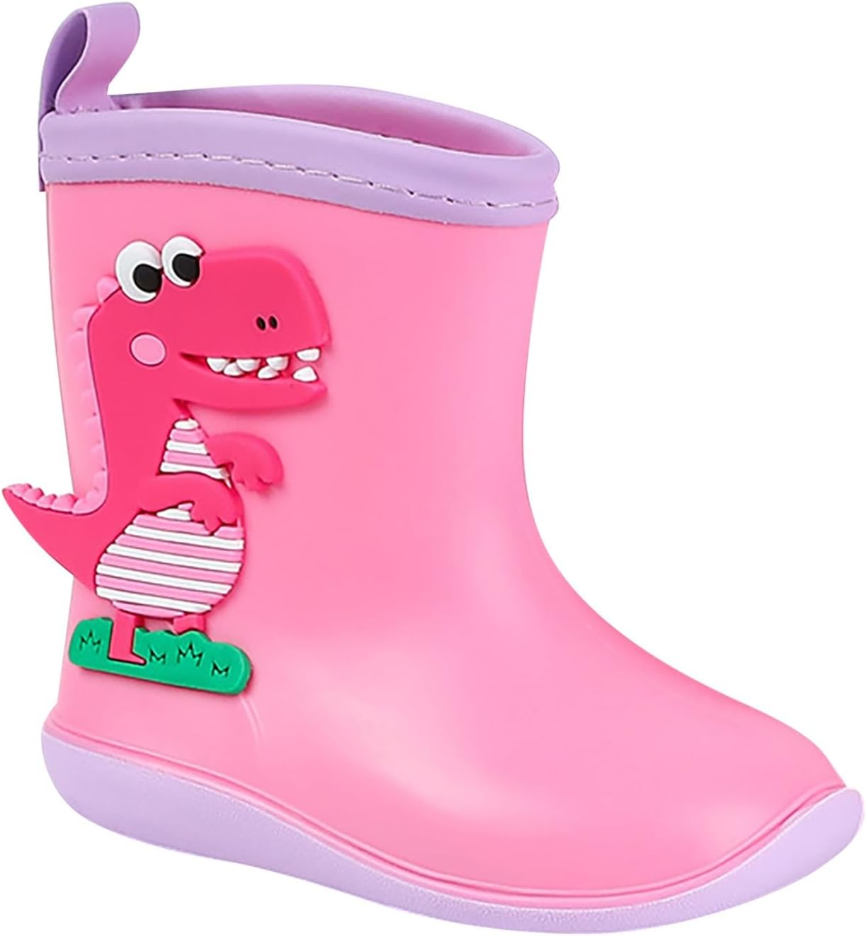 Baby Kids Dinosaur Print Waterproof Rain Boots