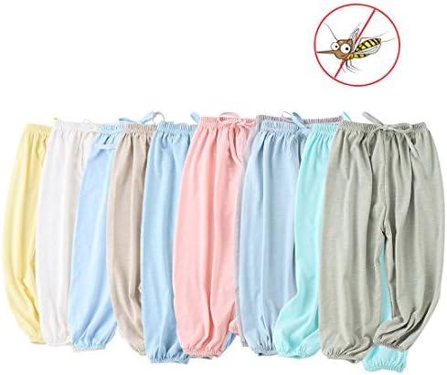 PAUBOLI Baby Long Bloomers Comfortable Cooling Pants for Kids 12M-7T