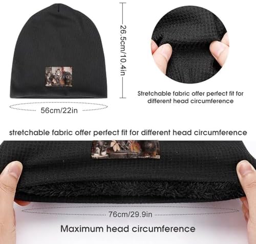 BTTLLKE Winter Beanie Fleece Hat
