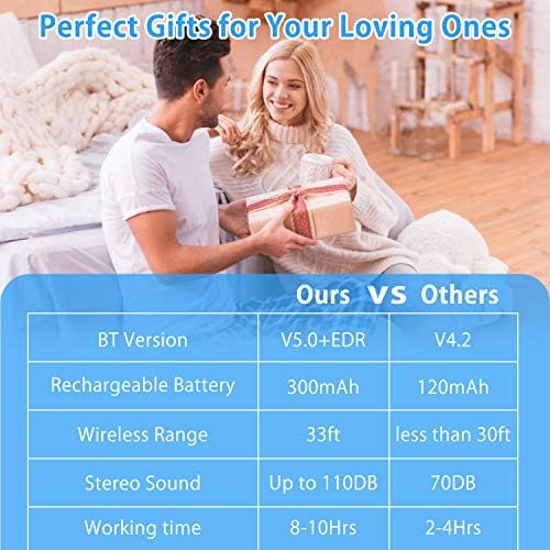 Miserwe Unisex Wireless Beanie Hat with Exquisite Packaging