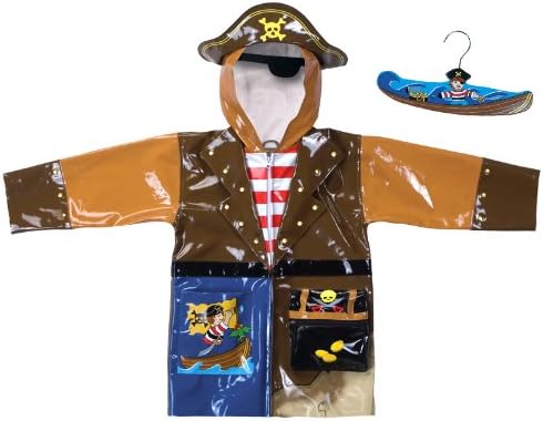 Pirates Umbrella Rain Jacket for Babies
