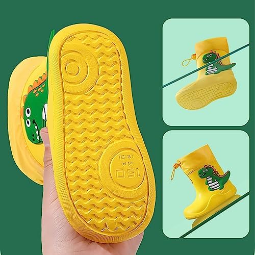 Cute Toddler Rain Boots with Cartoon Animals
