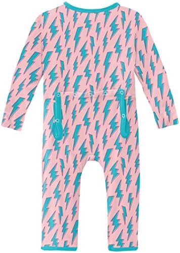 Soft Stretchy Baby Coveralls with Zipper