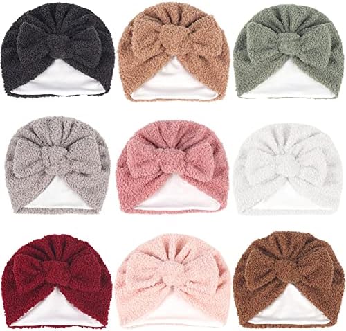EUBUY Baby Turban Hat SoftWarmUnique Design Multi-Purpose Cap