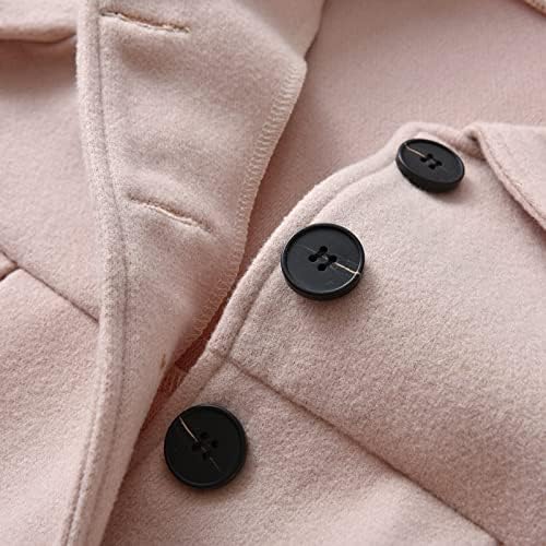 Unique Solid Color Winter Jacket for Girls