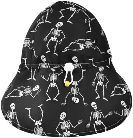 Pigsaly Skeletons Baby Toddler Sun Hat