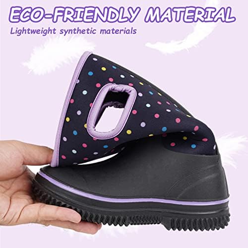 Outee Toddler Waterproof Neoprene Rain Boots