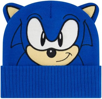 Sonic The Hedgehog Beanie Set
