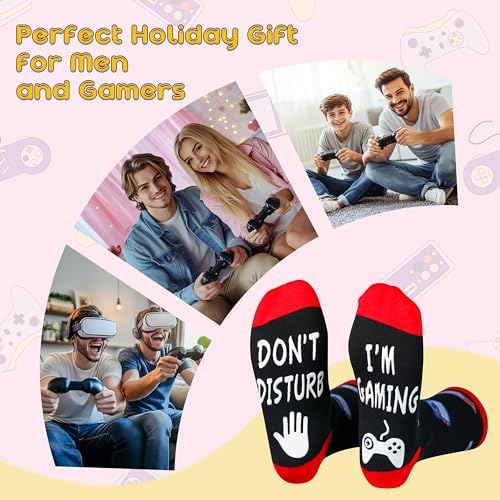 Do Not Disturb Gaming Socks for Men