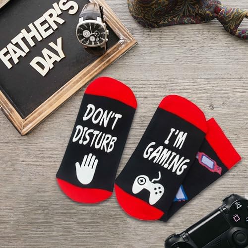 Do Not Disturb Gaming Socks for Men