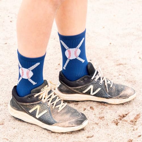 ChalkTalkSPORTS Baseball Mid-Calf Socks for Youth Adults