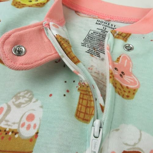 HonestBaby Organic Cotton Pjs Soft comfy for Baby Toddler