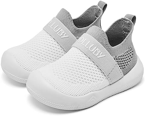 TODDLLUBY Toddler Non-Slip Sock Shoes for Boy Girls