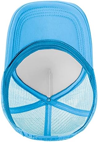 Adjustable Rainbow Pink Baseball Hat for Kids Ages 4-10