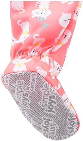 Simple Joys by Carters 3-Pack Footed Pajamas for Baby Girls